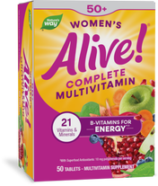Nature's Way® | Alive! Women's 50+ Complete Multivitamin, 50 tablets