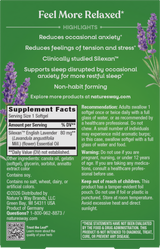 Nature's Way® | CalmAid - back of pack