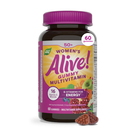 Nature's Way® | Alive! Women's 50+ Gummy Multivitamin