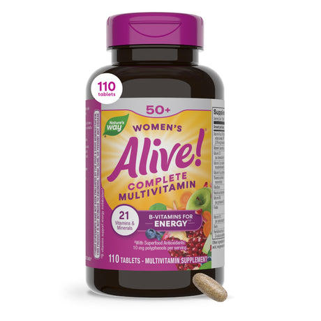 Nature's Way® | Alive!® Women's 50+ Complete Multivitamin