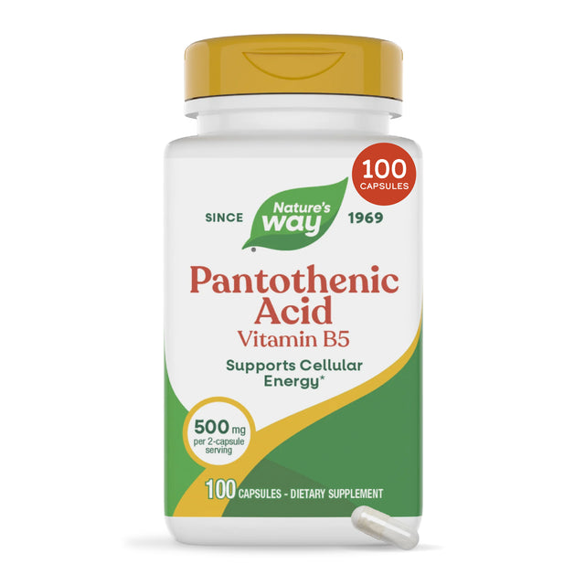 Nature's Way® | Pantothenic Acid Vitamin B5