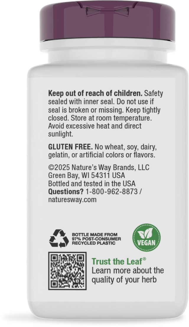 Nature's Way® | Urinary with Cranberry Premium Blend - back of pack