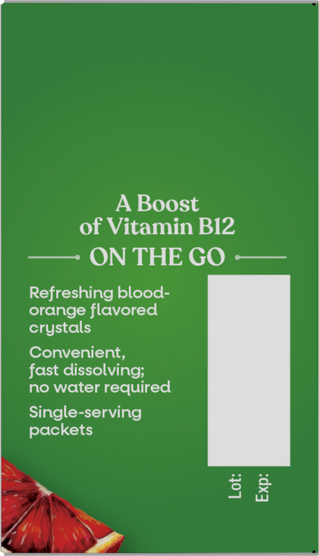 Nature's Way® | Vitamin B12 On The Go FastActives - right side of pack