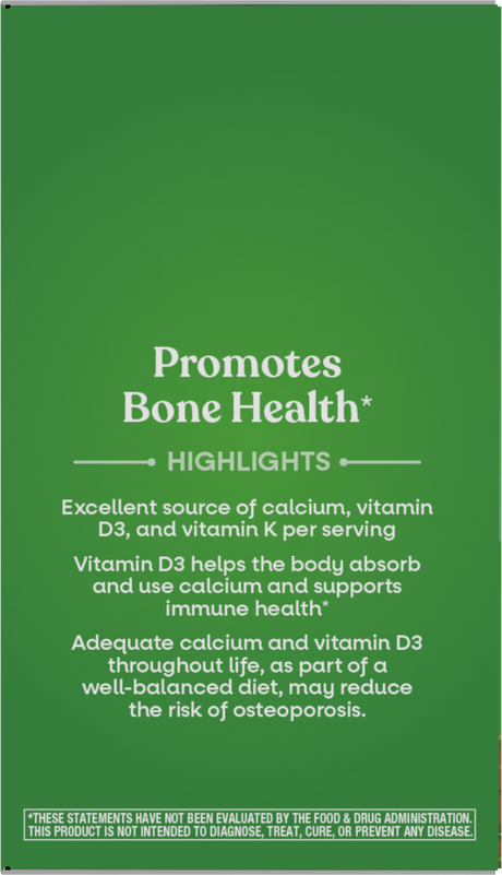 Nature's Way® | Healthy Bones On The Go FastActives - left side of pack