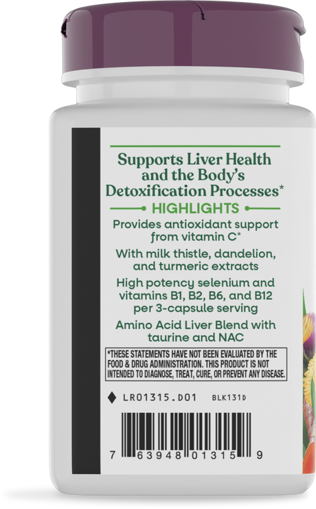 Nature's Way® | Complete Liver Cleanse - left side of pack