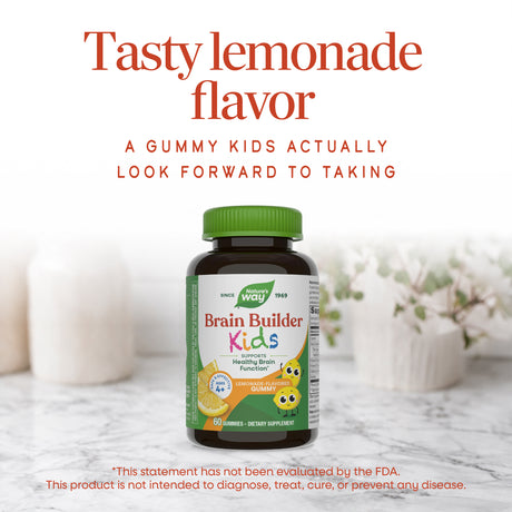 Nature's Way® | Kids Brain Builder Gummies