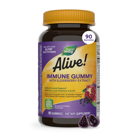 Nature's Way® | Alive! Immune Gummy With Elderberry Extract