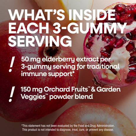 Nature's Way® | Alive! Immune Gummy With Elderberry Extract