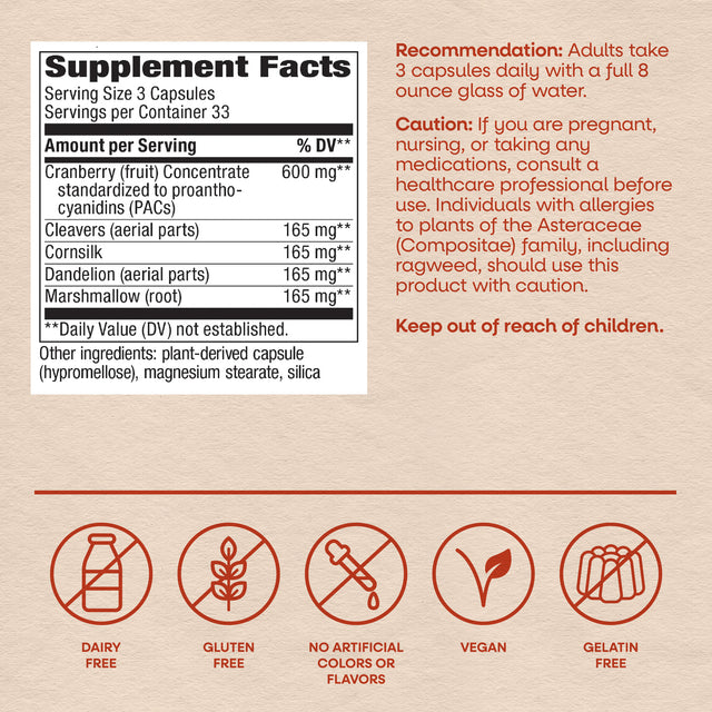 Nature's Way® | Urinary with Cranberry Premium Blend