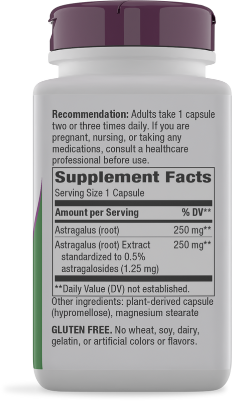 Nature's Way® | Astragalus - right side of pack