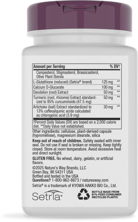 Nature's Way® | Complete Liver Cleanse - back of pack