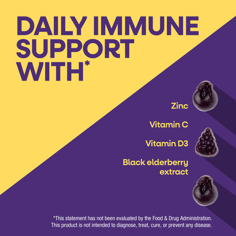 Nature's Way® | Alive! Immune Gummy With Elderberry Extract