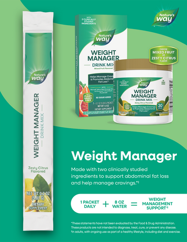 Natures's Way Weight Manager Citrus Drink Mix - Sample Sku:15317