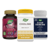 Natures's Way Brain fuel gummy, choline, and clear thinking  Sku:BUNDLE