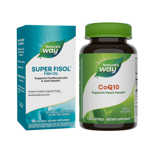 Natures's Way Super Fisol and CoQ10 Sku:BUNDLE