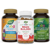 Natures's Way Kids Specialty Bundle (with Cool & Calm, Brain Builder, and Growing Bones & Muscles Gummies) Sku:BUNDLE