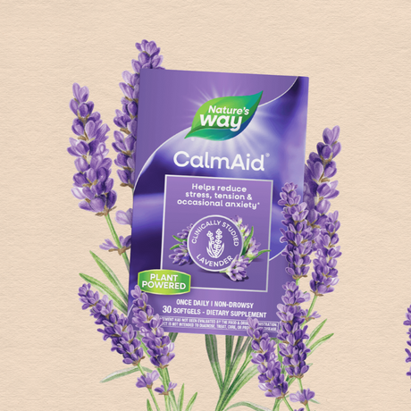 Calmaid with lavender