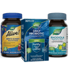 Natures's Way Alive Men's Gummy, Fortify Men's Probiotic, and Rhodiola. Sku:BUNDLE