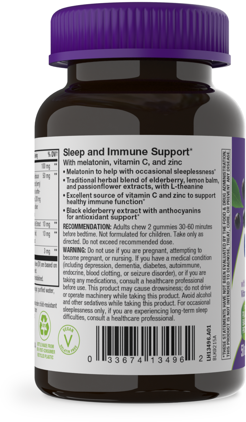 <{%MAIN3_13496%}>Nature's Way® | Sambucus Sleep + Immune Gummies*