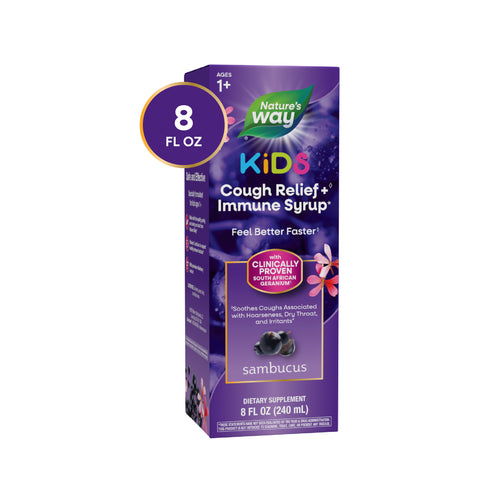 Nature's Way® | Sambucus Kids Cough Relief + Immune Syrup-Last Chance¹ Sku:13672