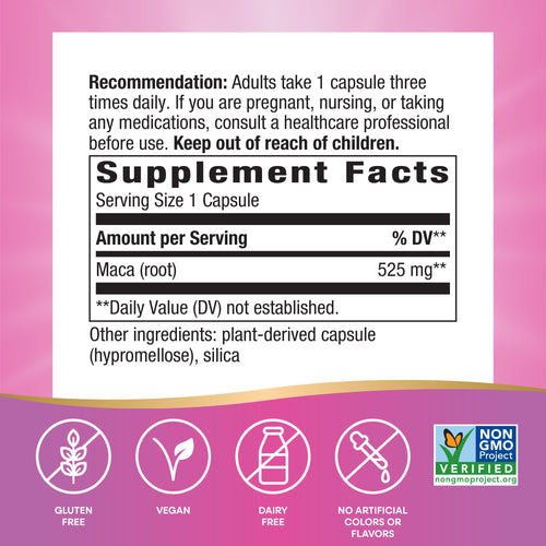 Nature's Way® | Maca Root Sku:15310