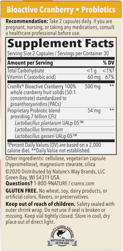 Nature's Way® | CranRx® Women's Care with Probiotics Sku:11861