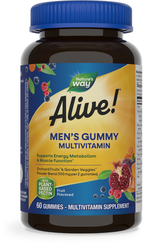 Natures's Way Alive!® Men’s Gummy Multivitamin Sku:15900