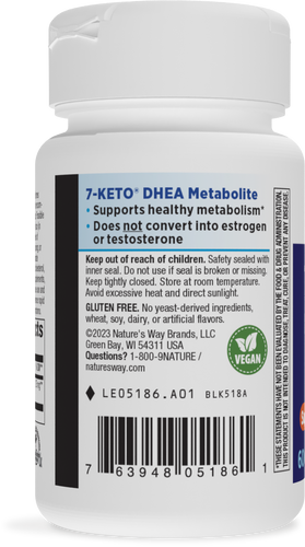 Nature's Way® | 7-KETO® DHEA Metabolite Sku:05186