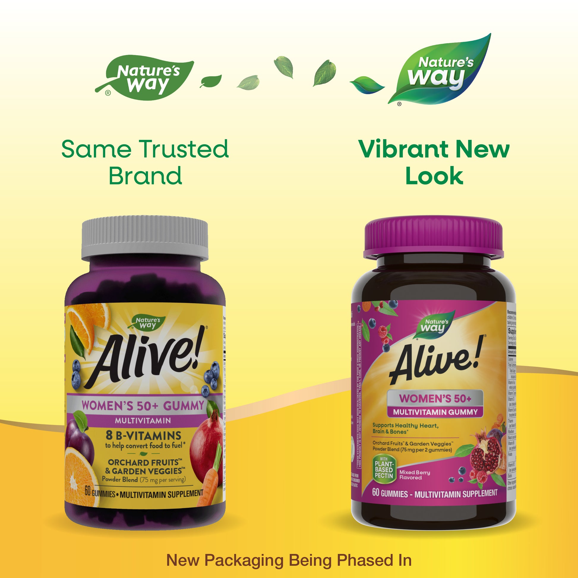 Nature's Way® | Alive!® Women's 50+ Gummy Multivitamin