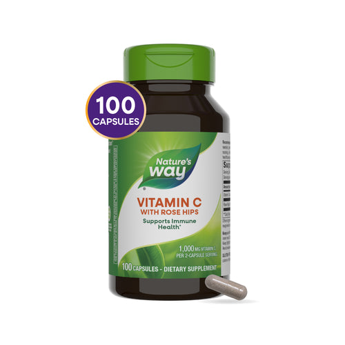 Nature's Way® | Vitamin C with Rose Hips Sku:40310