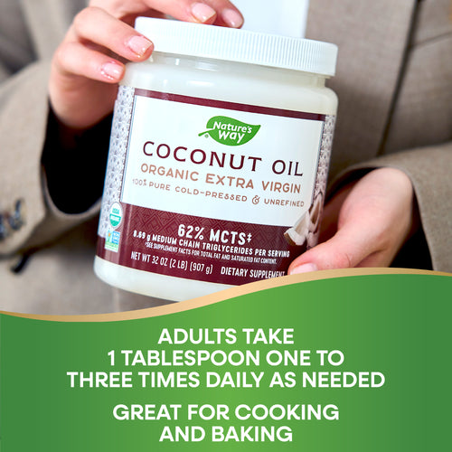 Nature's Way® | Organic Extra Virgin Coconut Oil Sku:15673