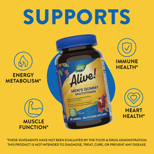 Nature's Way® | Alive!® Men's Gummy Multivitamin Sku:15900