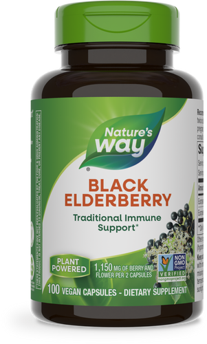 Natures's Way Black Elderberry Sku:12440