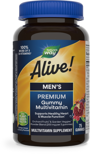 Natures's Way Alive!® Premium Men’s Gummy Multivitamin Sku:15895