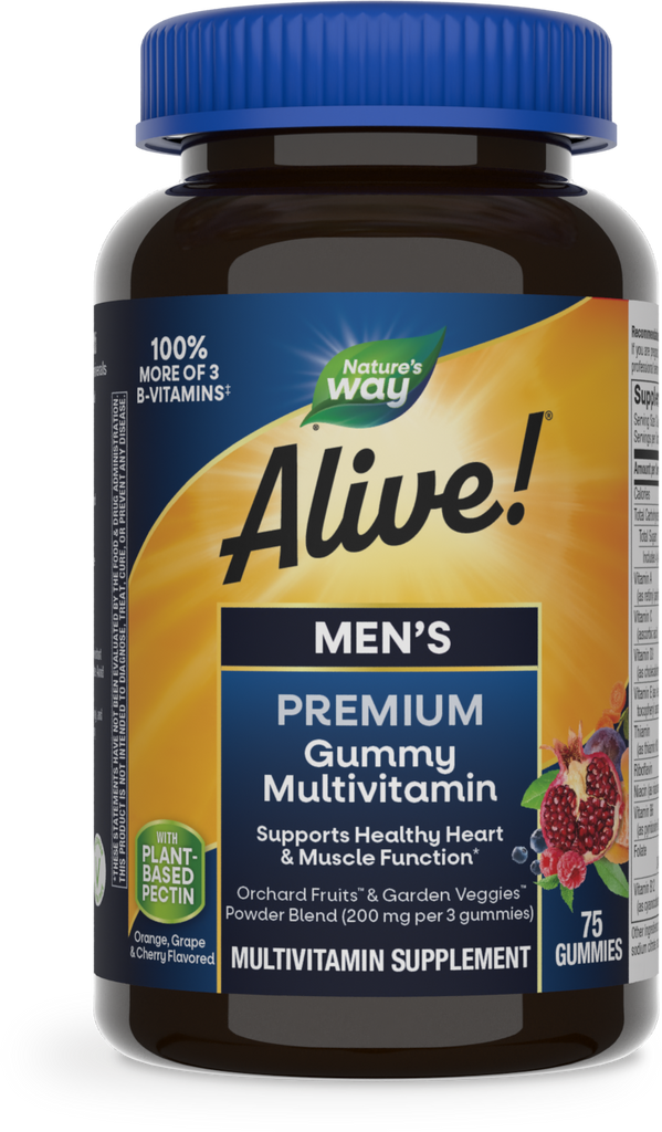 Alive!® Premium Men’s Gummy Multivitamin
