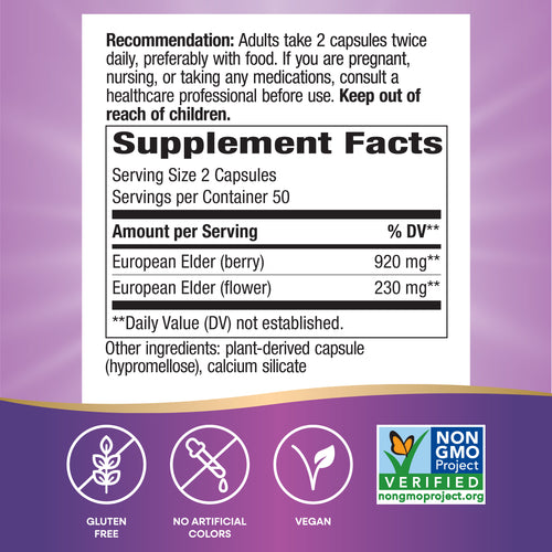 Nature's Way® | Black Elderberry Sku:12440