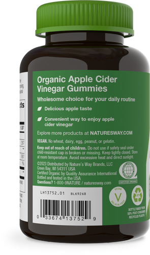 Nature's Way® | Organic Apple Cider Vinegar Gummies Sku:13752