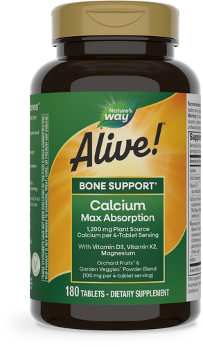 Natures's Way Alive!® Calcium Bone Support Sku:10501