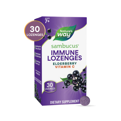 Nature's Way® | Sambucus Immune Lozenges Sku:14001