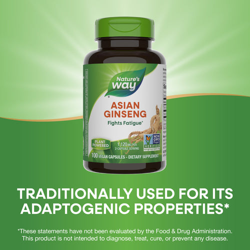 Nature's Way® | Asian Ginseng Sku:13300