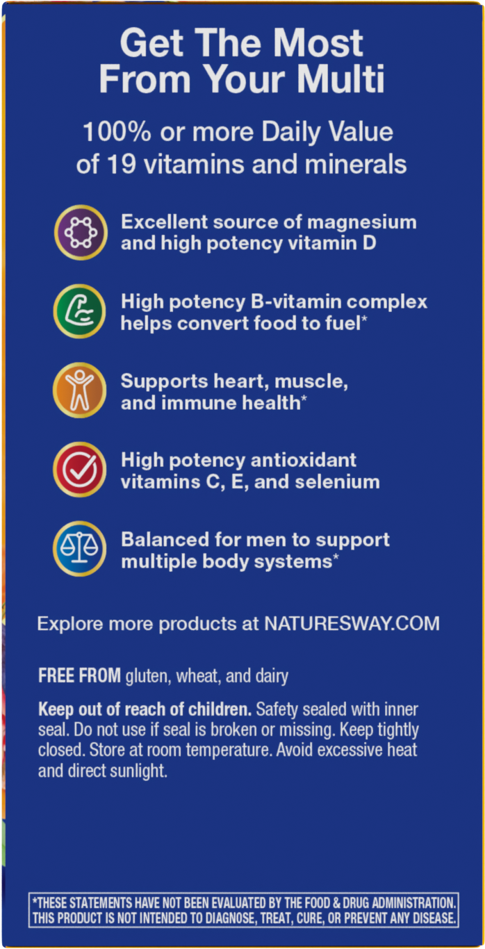 Nature's Way® | Alive!® Men's Complete Multivitamin