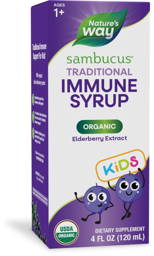 Natures's Way Sambucus Organic Immune Syrup for Kids Sku:15797