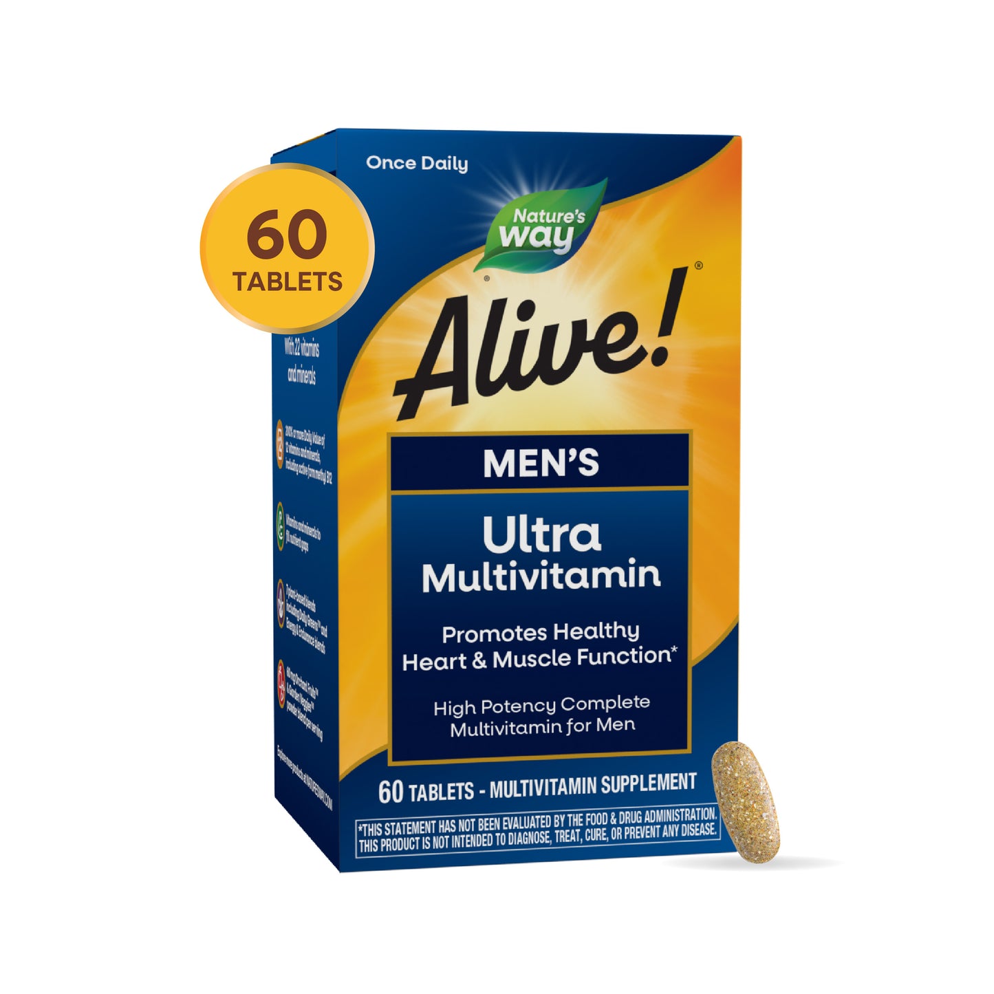 <{%MAIN2_15685%}>Nature's Way® | Alive!® Men’s Ultra Multivitamin