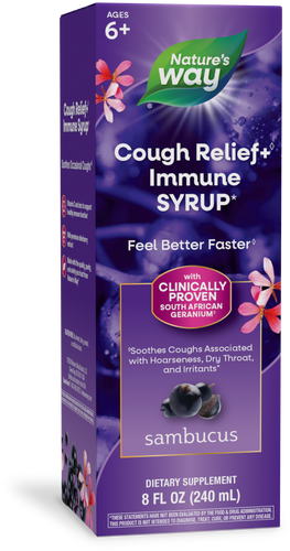 Natures's Way Sambucus Cough Relief + Immune Syrup Sku:13674