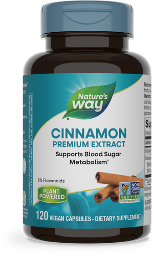 Natures's Way Cinnamon Premium Extract Sku:15082