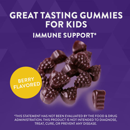 Nature's Way® | Sambucus Kids Cough Relief + Immune Gummies Sku:13676