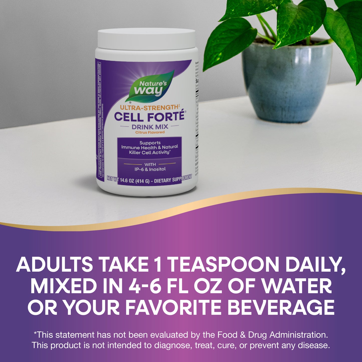 <{%DETAIL2_05850%}>Nature's Way® | Ultra-Strength
Cell Forte  Drink Mix - product recommendations