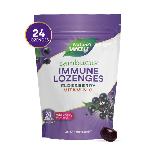 Nature's Way® | Sambucus Vitamin C Lozenges Sku:12709