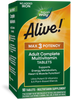 Natures's Way Alive!® Max3 Potency Adult Complete Multivitamin (No Iron) Sku:14931