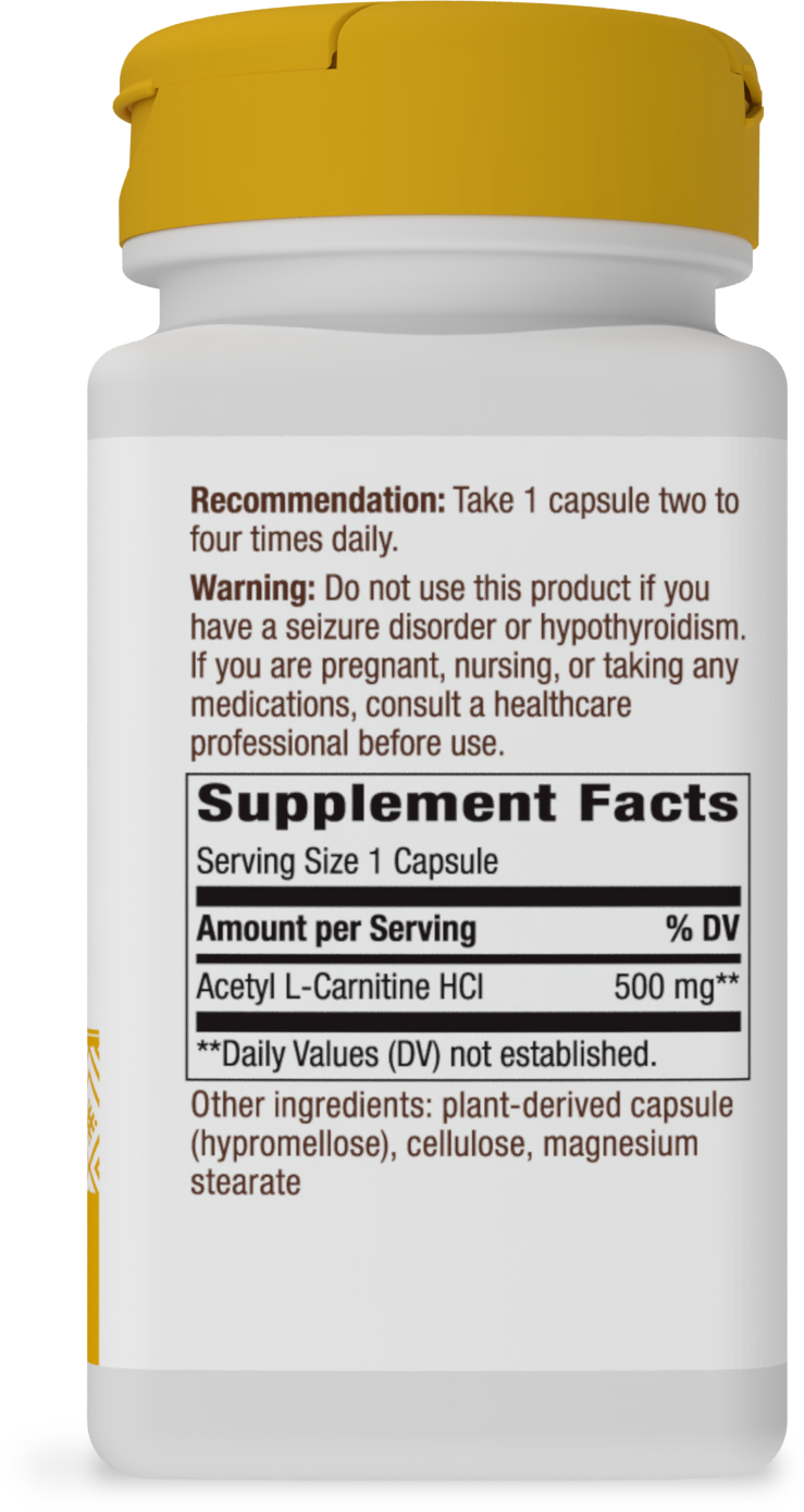 <{%MAIN1_15663%}>Nature's Way® | Acetyl L-Carnitine-Last Chance¹